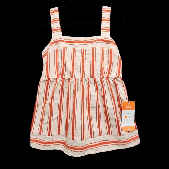 Cabi‎ 6102 Brunch Top Womens S Cotton Linen Babydoll Milkmaid Country NEW w/ Tag - Picture 2 of 14